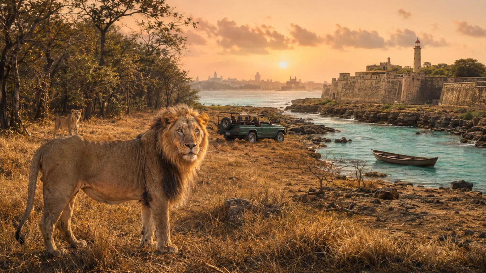 Asiatic Lion In Gir: Wild Gujarat Expedition