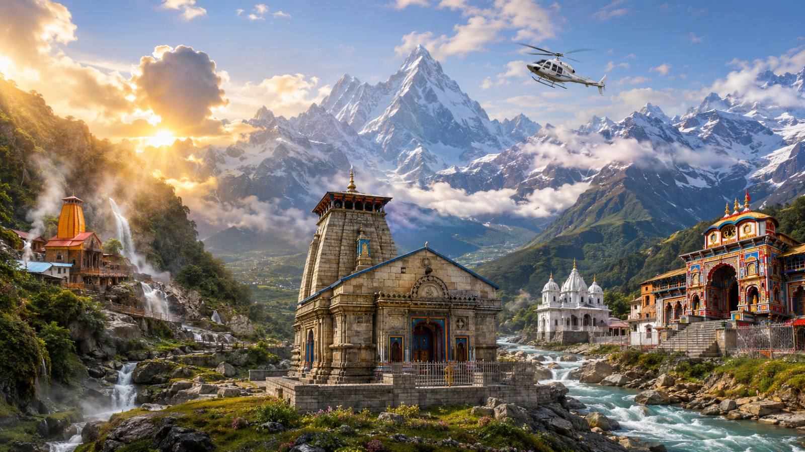 Chardham Yatra: Sacred Aerial Pilgrimage