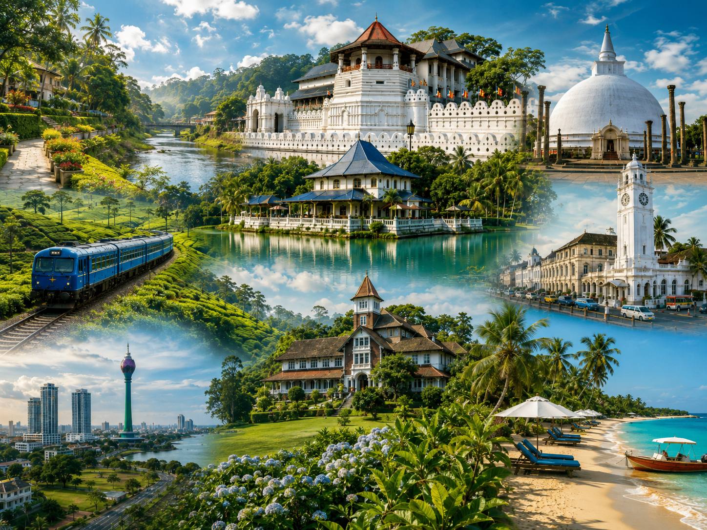 Sri Lanka – Highlands & Beach Escape